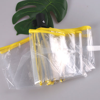 MiniVision Automatic Transparent Umbrella - the tiniest automatic clear canopy umbrella!