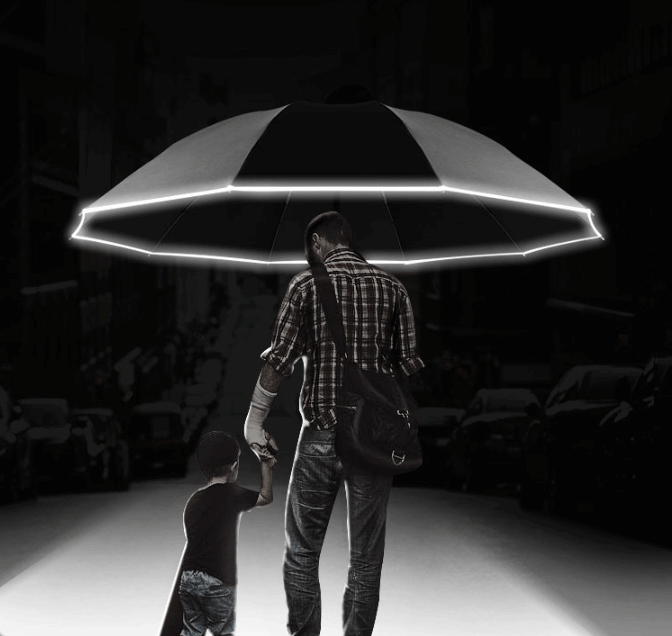 Stylish Automatic Folding Executive Umbrella - thebrollystore.com