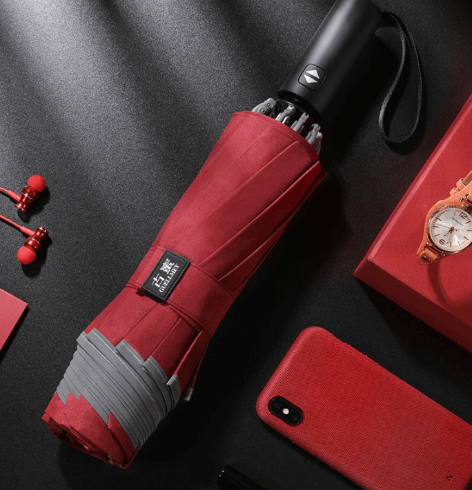 Stylish Automatic Folding Executive Umbrella - thebrollystore.com