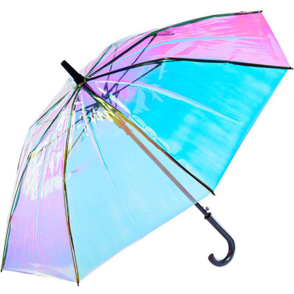 Magic Rainbow Automatic Iridescent Umbrella