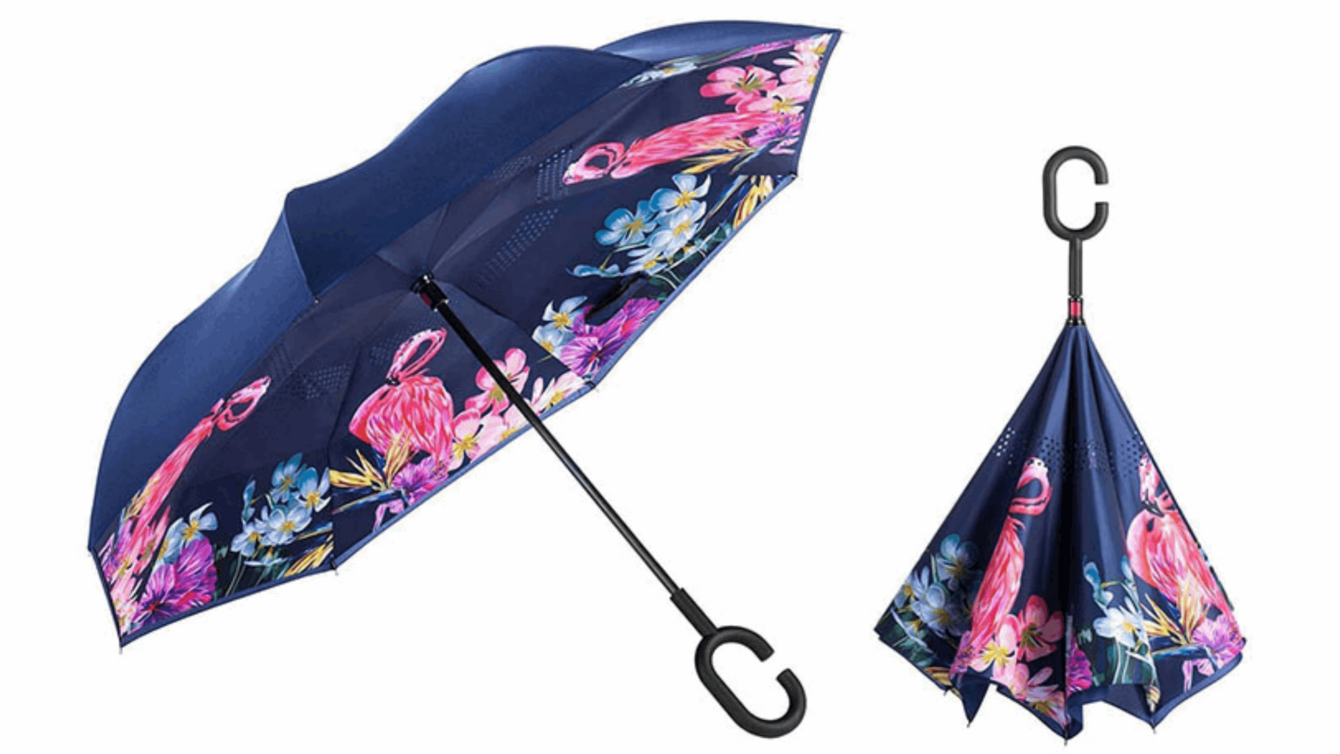 The 'Flip' Umbrella '21' Limited Edition Range - Hands Free, Windproof, Drip Free