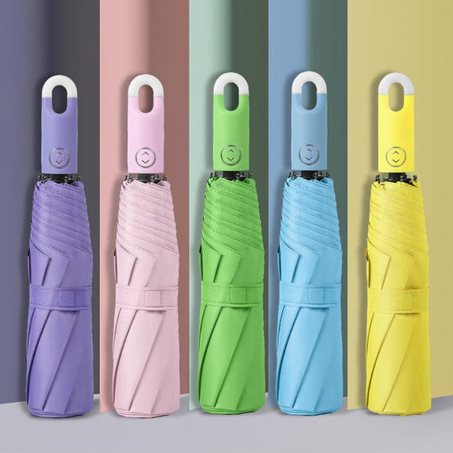 The NEW TwistClip Compact Automatic Umbrella