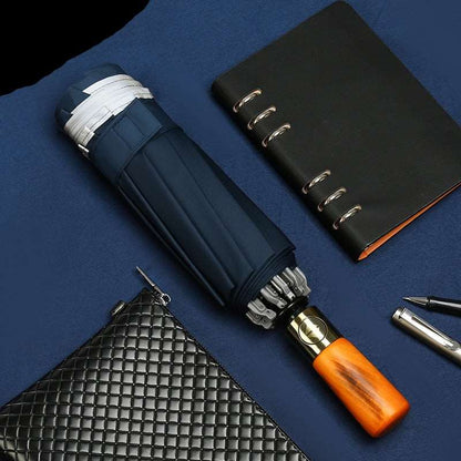 The 'Flip Classic' Luxury Compact Umbrella