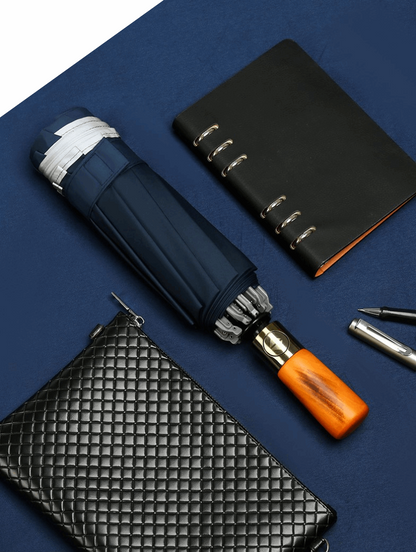 The 'Flip Classic' Luxury Compact Umbrella