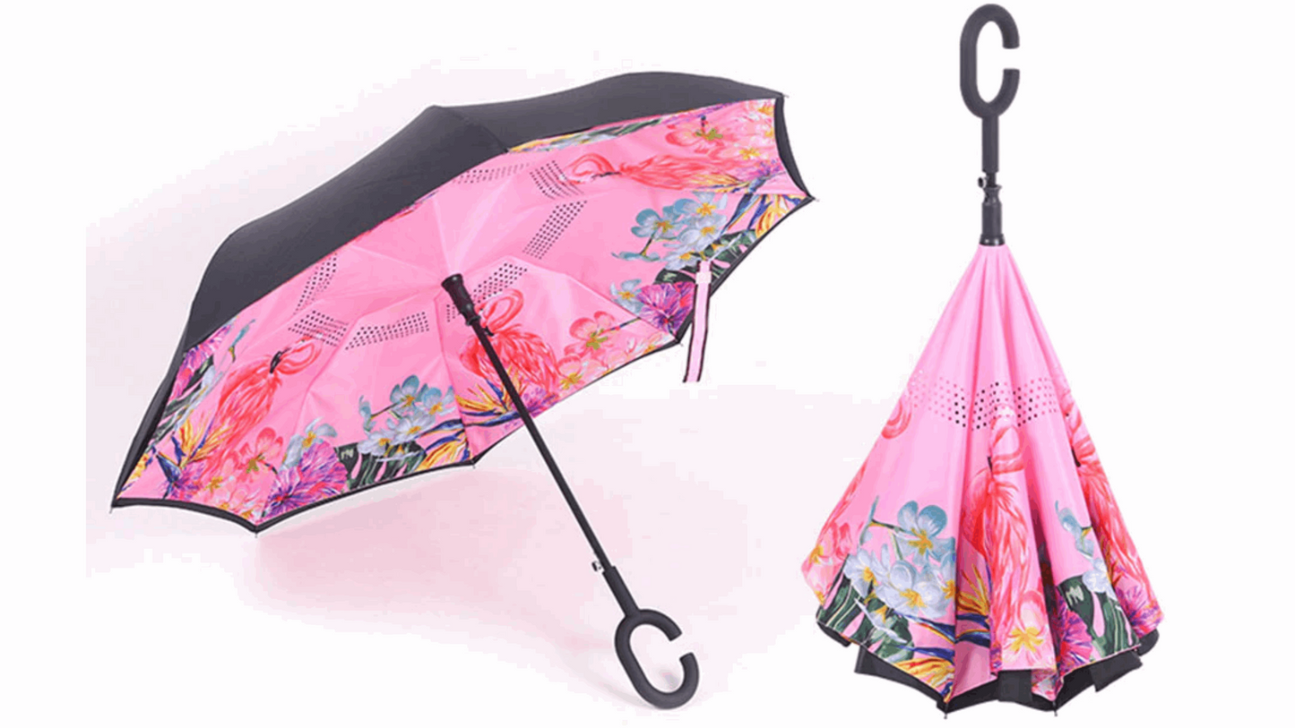 The 'Flip' Umbrella '21' Limited Edition Range - Hands Free, Windproof, Drip Free