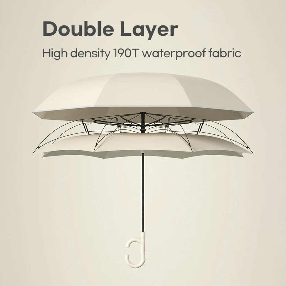 The NEW 2024 Flip Evolution Umbrella - The Ultimate Umbrella, Evolved! Reverse Folding, Windproof, Drip Free, Hands Free Umbrella