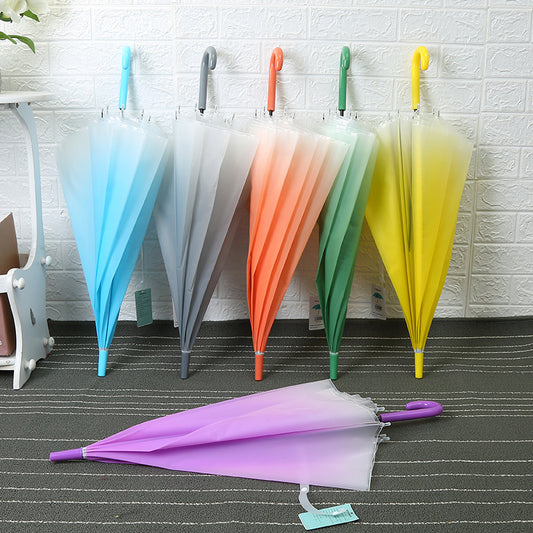 Crystal Colours - Frosted Colour Gradient Umbrella