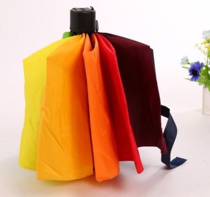 The Rainbow Compact Umbrella