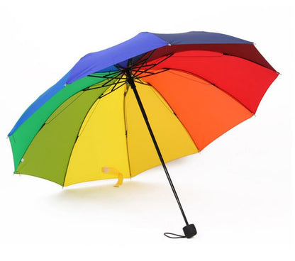 The Rainbow Compact Umbrella