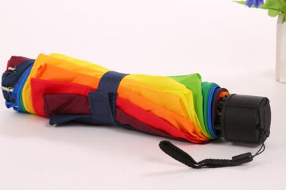 The Rainbow Compact Umbrella