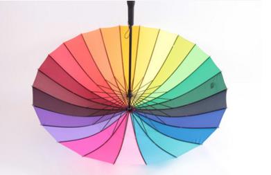 The Rainbow Umbrella