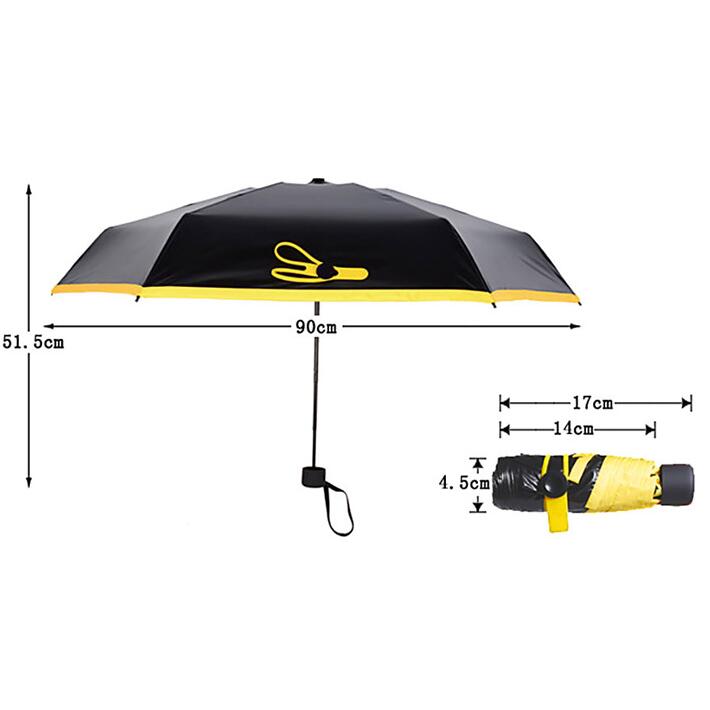 'Bitsy Brolly' - The Smallest Folding Pocket Umbrella, Ever! - thebrollystore.com