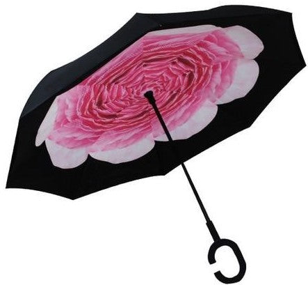 The 'Flip' Ultimate Umbrella - Hands Free, Windproof, Drip Free, Over 60 Stunning Patterns & Colours