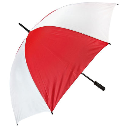 HydroShield Ultimate GolfPro: 28" Red/White Umbrella with Straight Handle