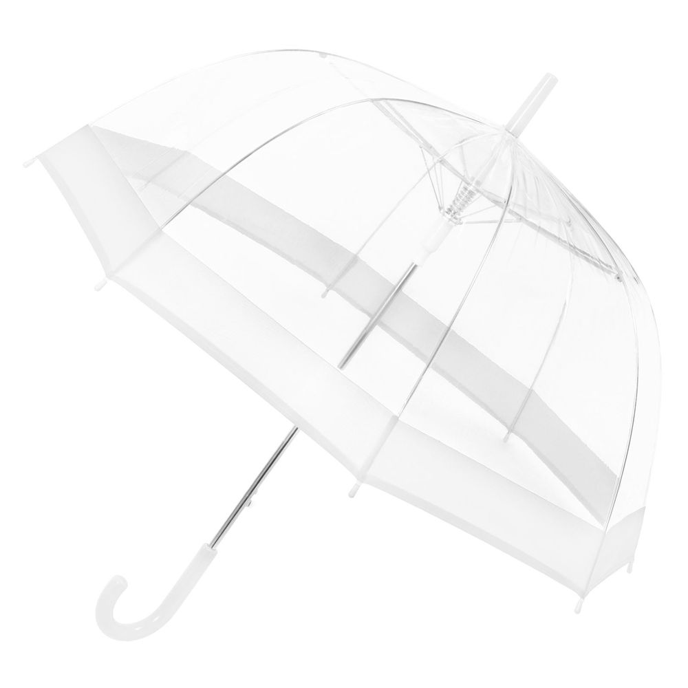 Crystal Dome Transparent Umbrella in 3 Eyecatching colours